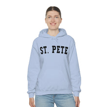 Load image into Gallery viewer, St. Pete Black Graphic Hoodie