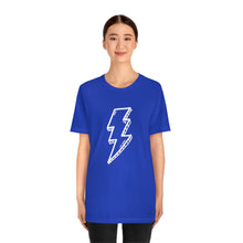 Load image into Gallery viewer, Lightning Bolt White Tee
