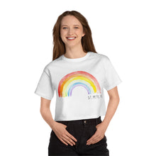 Load image into Gallery viewer, St. Pete Rainbow Cropped Tee