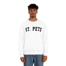 Load image into Gallery viewer, St. Pete Black Graphic Sweatshirt
