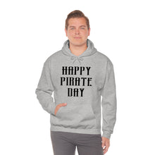 Load image into Gallery viewer, Pirate Day Black Graphic Hoodie