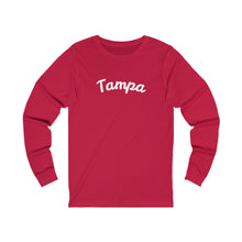 Load image into Gallery viewer, Tampa Bay Cursive Long Sleeve Tee
